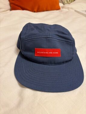 TGR Mountains Are Home Navy Five-Panel Hat